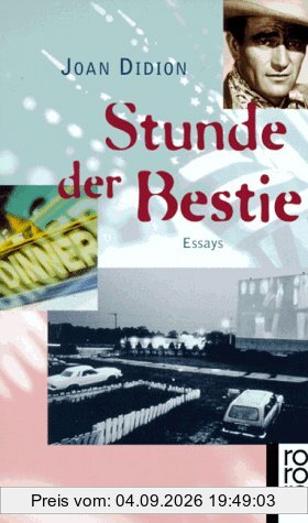 Stunde der Bestie. Essays.