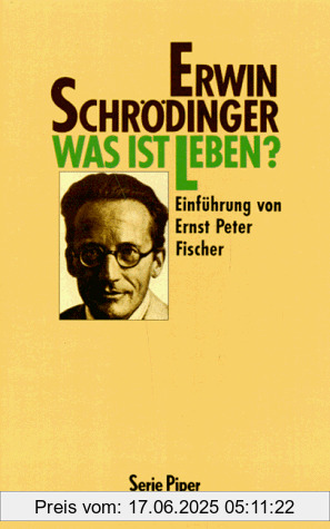 Binding : Broschiert, Edition : 2. Aufl., 10. Tsd, Label : Piper Verlag GmbH, Publisher : Piper Verlag GmbH, medium : Broschiert, numberOfPages : 154, publicationDate : 1999-01-01, authors : Erwin Schrödinger, ISBN : 3492111343