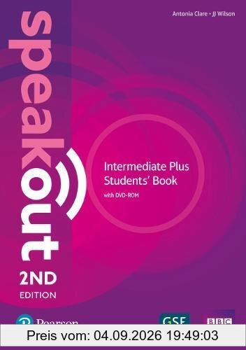 Speakout Intermediate Plus 2nd Edition Students' Book and DVD-ROM Pack
