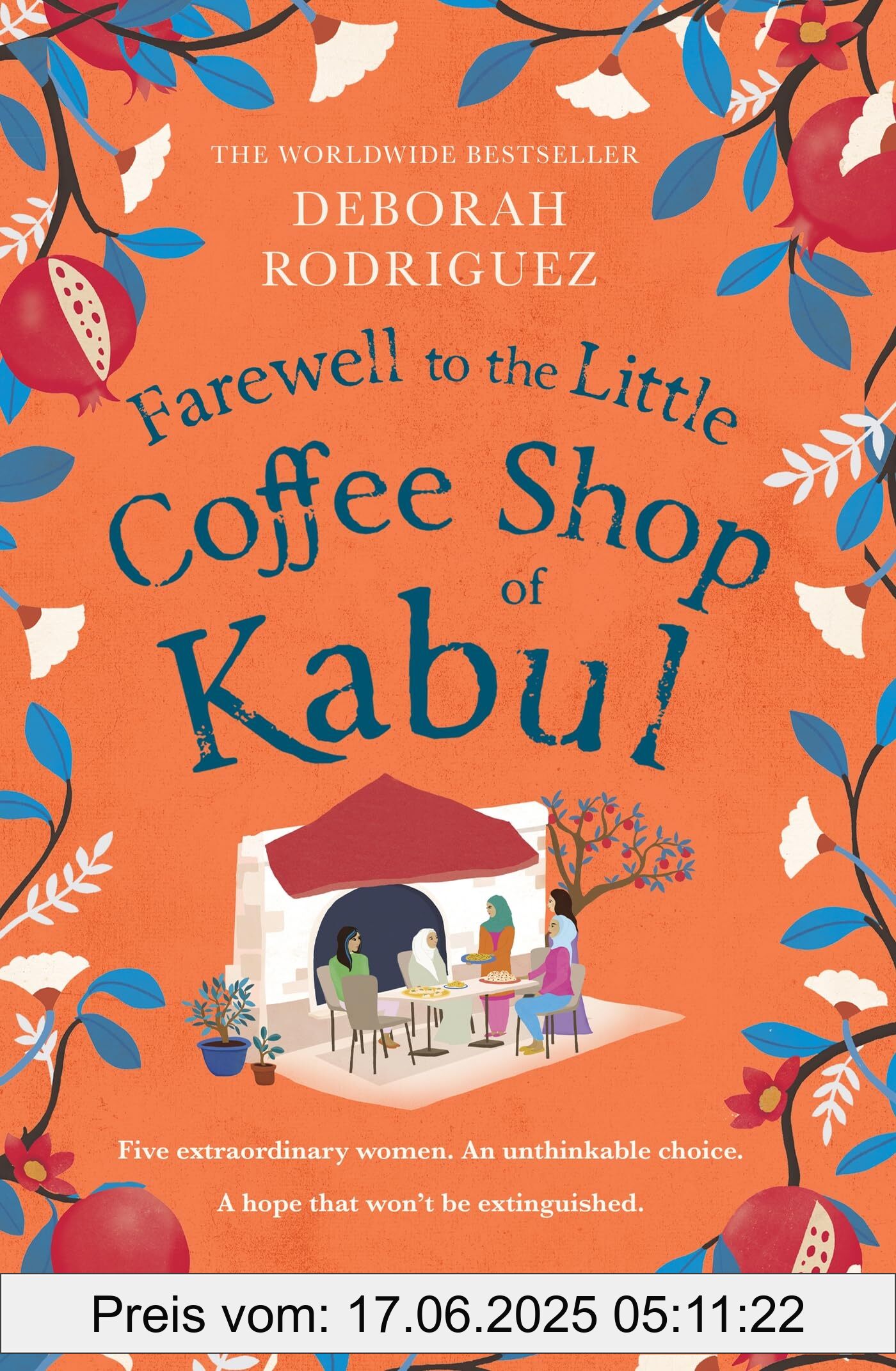 Binding : paperback, Edition : 1, Label : Farewell to The Little Coffee Shop of Kabul : the unmissable final instalment in the internationally bestselling series, medium : paperback, numberOfPages : 336, publicationDate : 2024-05-16, releaseDate : 2024-05-16, languages : english, ISBN : 1408728117