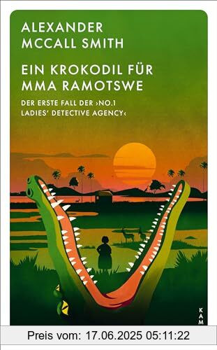 Binding : Taschenbuch, Edition : 1, Label : Kampa Verlag, Publisher : Kampa Verlag, medium : Taschenbuch, numberOfPages : 272, publicationDate : 2024-09-17, authors : Alexander McCall Smith, translators : Gerda Bean, ISBN : 3311155513