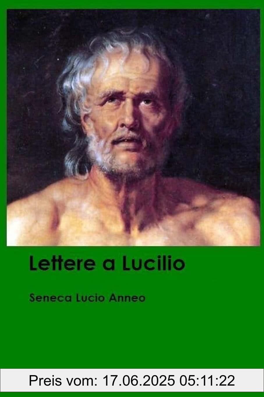 Brand : CREATESPACE, Binding : paperback, Label : Lettere a Lucilio, medium : paperback, numberOfPages : 166, publicationDate : 2016-09-16, languages : italian, ISBN : 1537717251