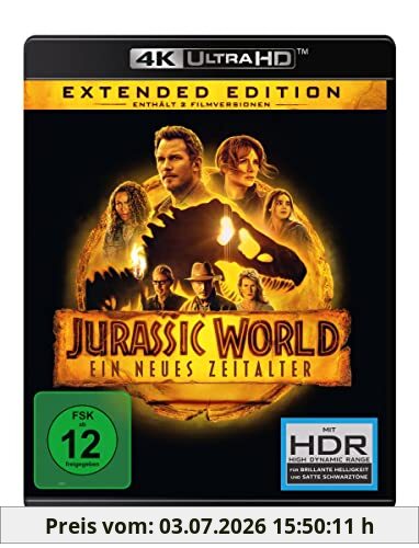 JURASSIC WORLD EIN NEUES ZEITALTER