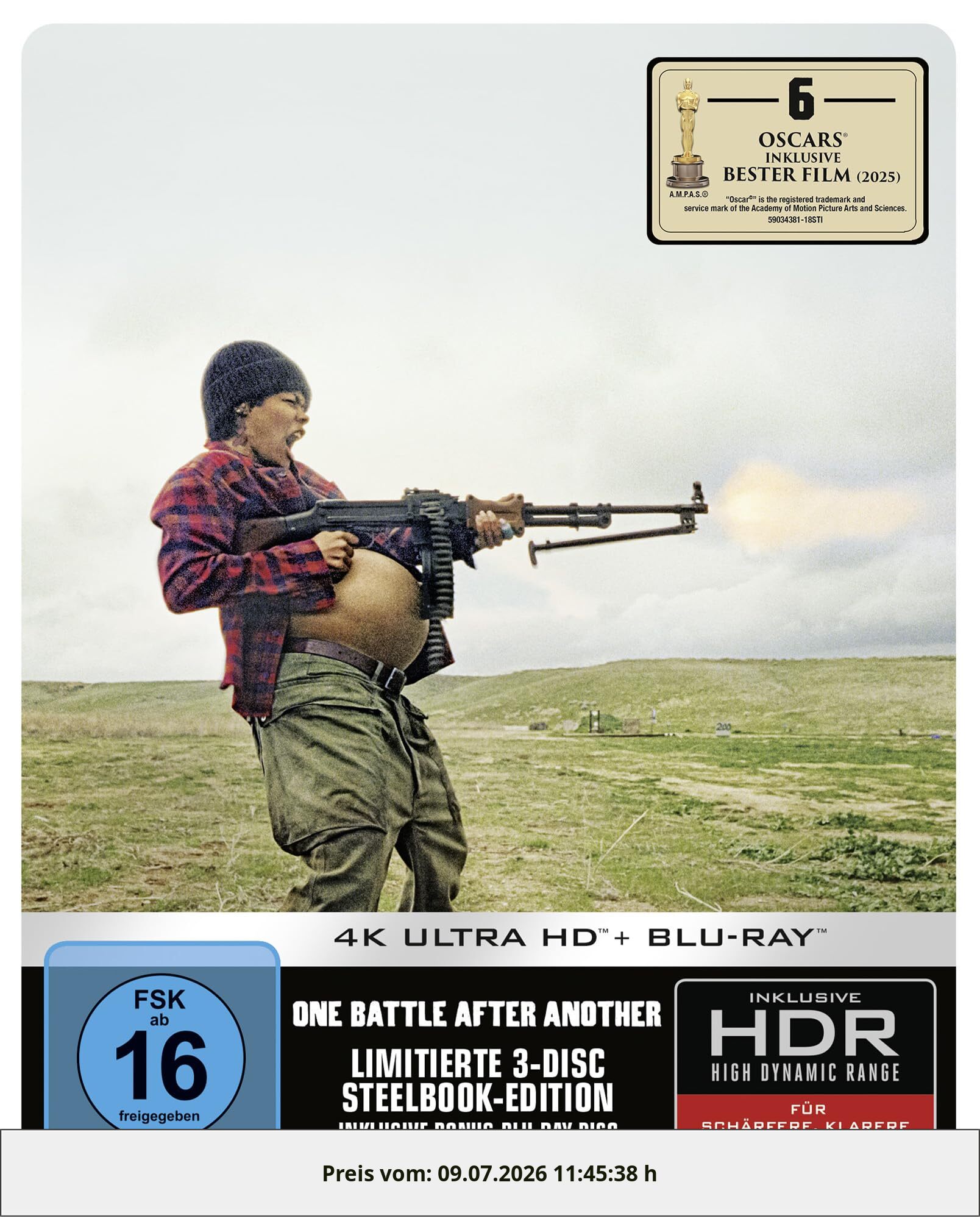 One Battle After Another (Limitiertes Steelbook, 4K-UHD + Blu-Ray)