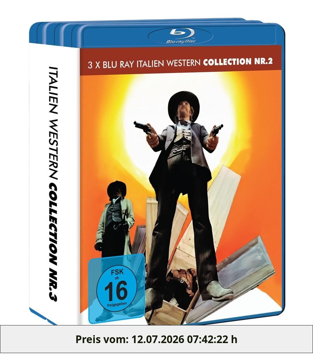 Italien Western BLU-RAY Bundle Nr. 2 (3 BLU-RAYS)