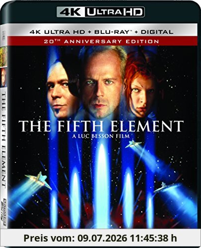 Das FüNfte Element (Englische Version), Blu-Ray