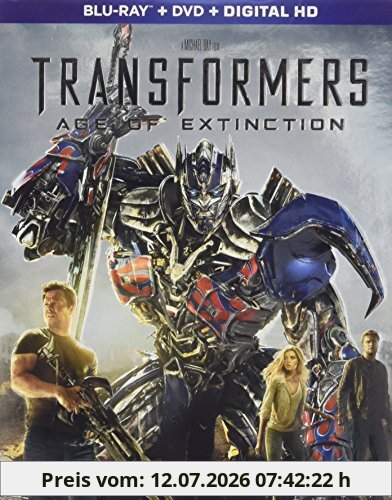 Transformers: Age Of Extinction (Blu-Ray + Dvd + Digital Hd)