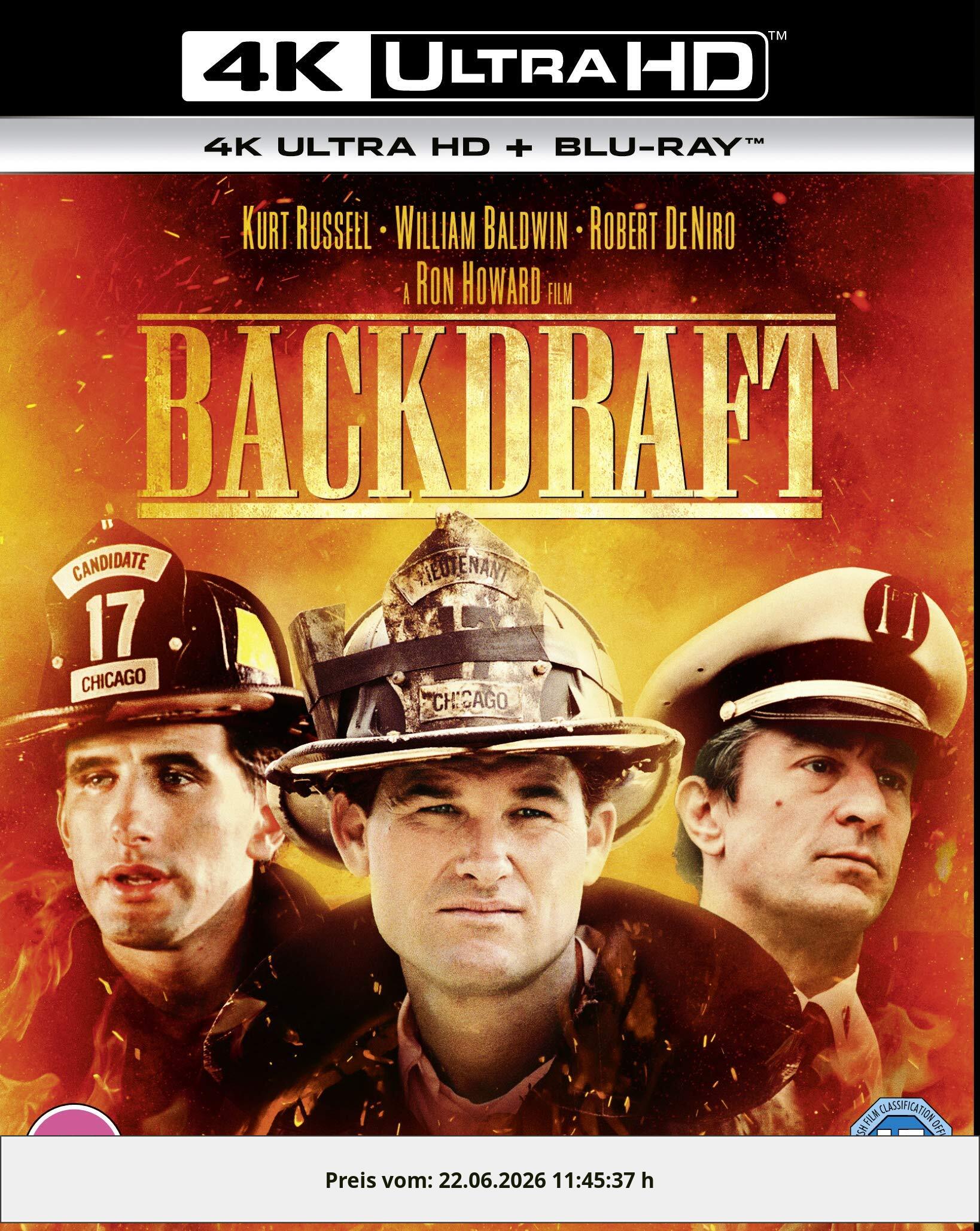 Backdraft (Includes Blu-Ray) [4K Ultra-Hd] [1991] [Region Free]