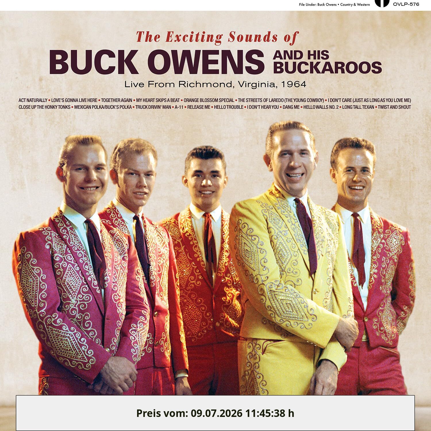 The Exciting Sounds Of Buck Owens And His Buckaroo [Vinyl Lp]