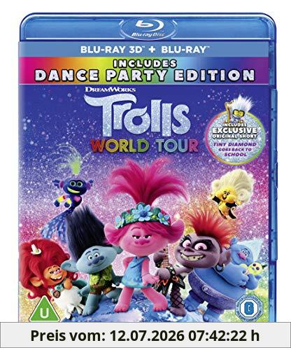 Trolls World Tour [Blu-Ray]+[Blu-Ray 3D] [Region B] (Import) (Keine Deutsche Version)