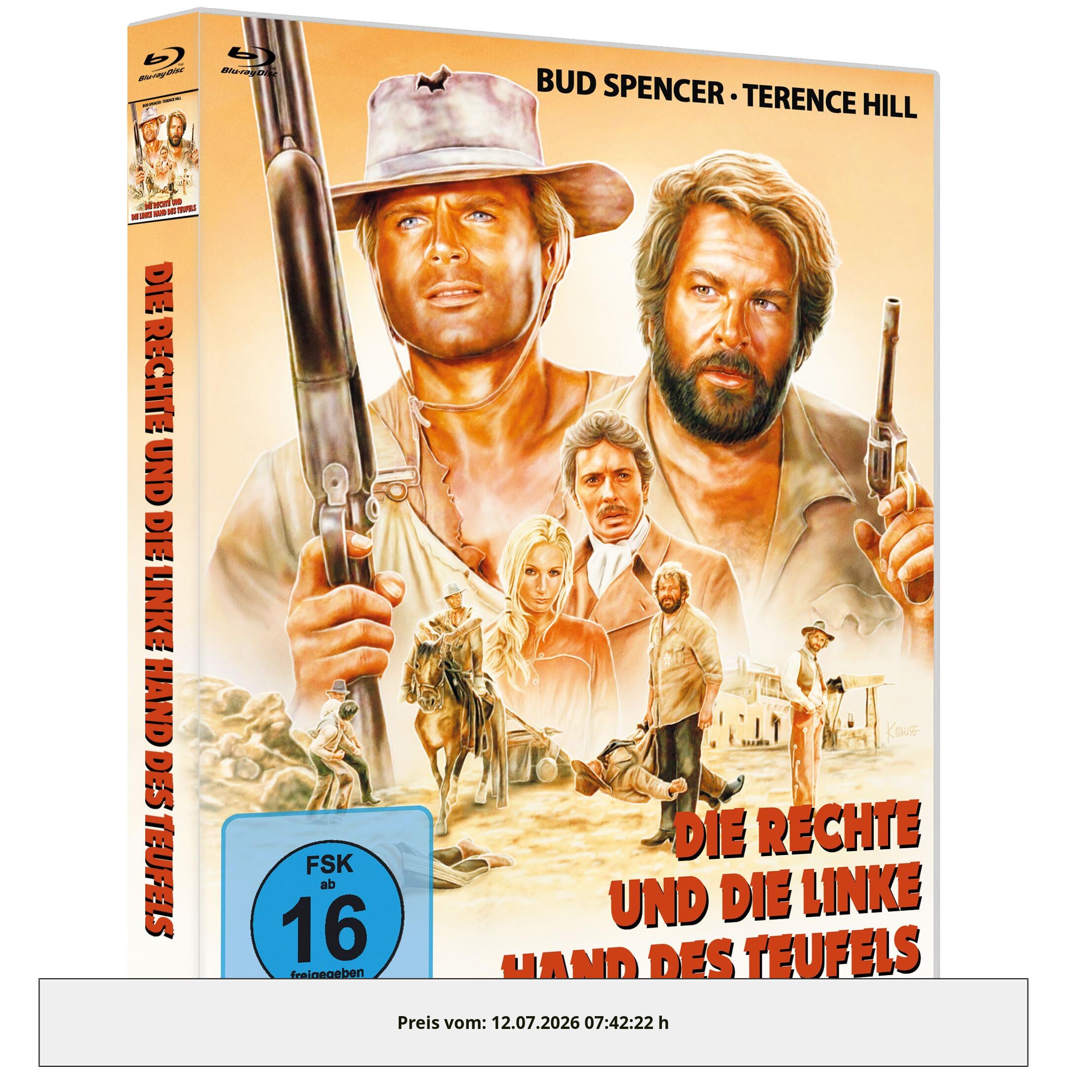 BUD Spencer & Terence Hill - Die Rechte Und Die Linke Hand Des Teufels - Ltd. Scanavo Plus Mini-Poster - Slap Sensation #2 [Blu-Ray]
