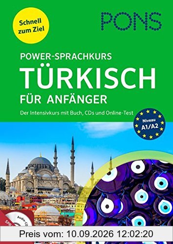 PONS Power-Sprachkurs Türkisch für Anfänger: Der Intensivkurs mit Buch, CDs und Online-Tests (PONS Power-Sprachkurse)