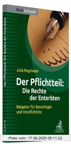 Binding : Taschenbuch, Edition : 1, Label : C.H.Beck, Publisher : C.H.Beck, medium : Taschenbuch, numberOfPages : 128, publicationDate : 2013-09-16, authors : Julia Roglmeier, languages : german, ISBN : 3406646883