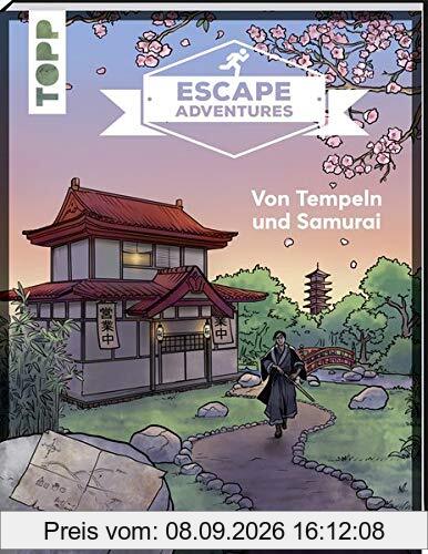 Escape Adventures – Von Drachen und Samurai: Das ultimative Escape-Room-Erlebnis jetzt auch als Buch! Mit XXL-Mystery-Map für 1-4 Spieler. 90 Minuten Spielzeit