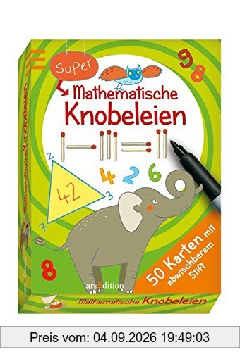 Mathematische Knobeleien (50 Karten)