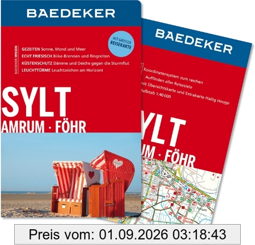 Baedeker Reiseführer Sylt, Amrum, Föhr