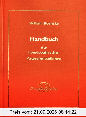 Handbuch der homöopathischen Arzneimittellehre