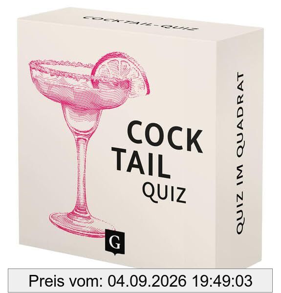 Cocktail-Quiz: 100 Fragen und Antworten (Quiz im Quadrat)