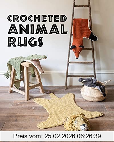 Vanessa Mooncie Crocheted Animal Rugs