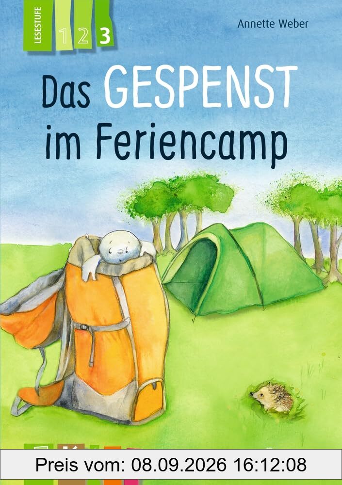 Das Gespenst im Feriencamp – Lesestufe 3: Differenzierte Lektüre zur Leseförderung für Klasse 2/3 (KidS - Klassenlektüre in drei Stufen)