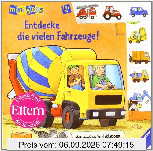 ministeps® Bücher: Entdecke die vielen Fahrzeuge!: Ab 18 Monaten