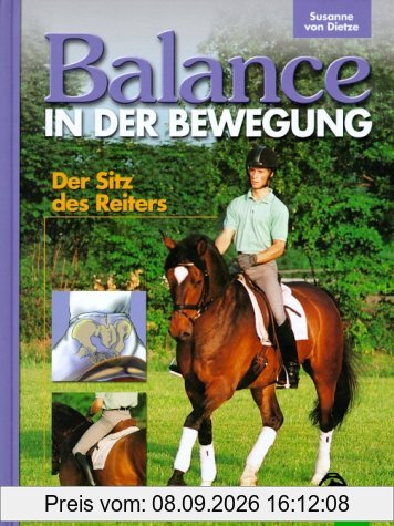 Balance in der Bewegung. Der Sitz des Reiters.