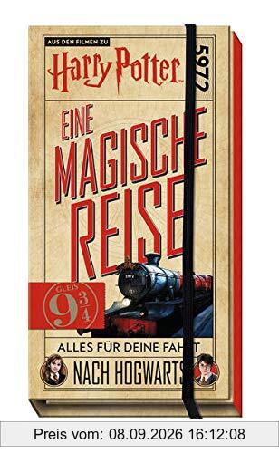 Aus den Filmen zu Harry Potter: Eine magische Reise: Alles für deine Fahrt nach Hogwarts: Set mit vielen Extras