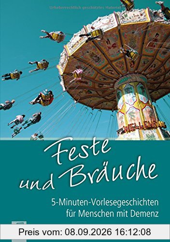 5-Minuten-Vorlesegeschichten für Menschen mit Demenz: Feste und Bräuche