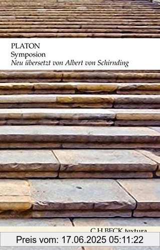 Binding : Taschenbuch, Edition : 1, Label : C.H.Beck, Publisher : C.H.Beck, medium : Taschenbuch, numberOfPages : 143, publicationDate : 2012-09-17, releaseDate : 2012-09-17, authors : Platon, translators : Schirnding, Albert von, ISBN : 3406638643