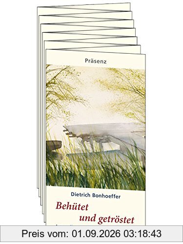 Behütet und getröstet: Leporello mit Bildern von Dieter Hecht