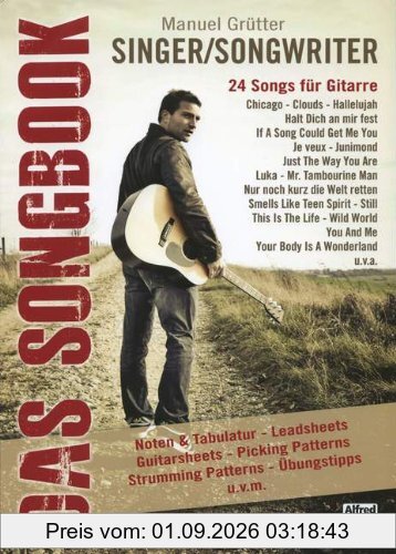 Singer/Songwriter - Das Songbook: 24 Songs für Gitarre