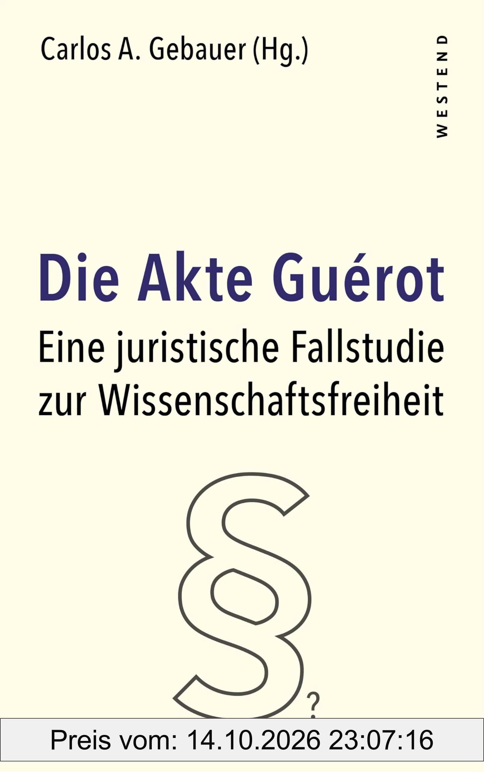Die Akte Guérot