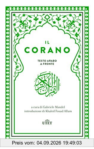 Il Corano. Testo originale a fronte. Con e-book