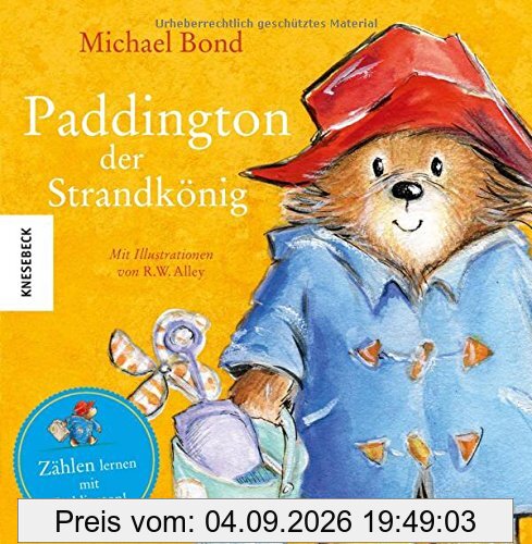 Paddington der Strandkönig: Zählen lernen mit Paddington
