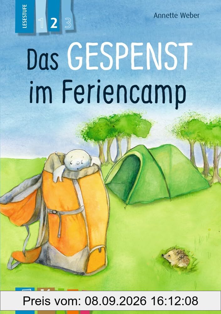 Das Gespenst im Feriencamp – Lesestufe 2: Differenzierte Lektüre zur Leseförderung für Klasse 2/3 (KidS - Klassenlektüre in drei Stufen)