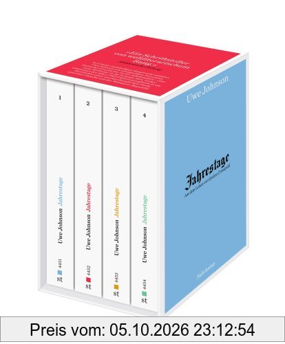 Jahrestage 1-4: Aus dem Leben von Gesine Cresspahl (suhrkamp taschenbuch)