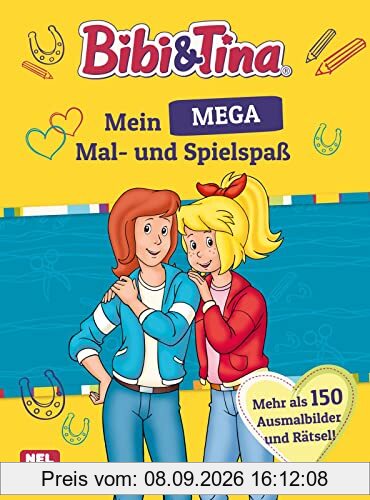 Bibi und Tina: Mein MEGA Mal- und Spielspaß (Bibi & Tina)