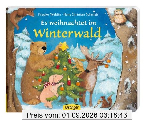 Es weihnachtet im Winterwald