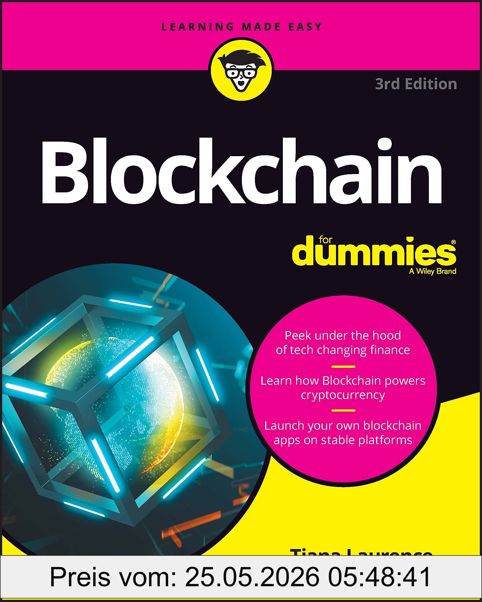 Tiana Laurence Blockchain For Dummies