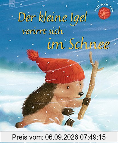 Der kleine Igel verirrt sich im Schnee