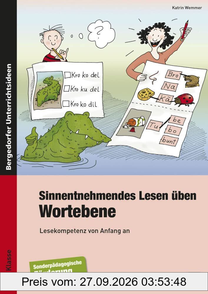 Sinnentnehmendes Lesen üben: Wortebene
