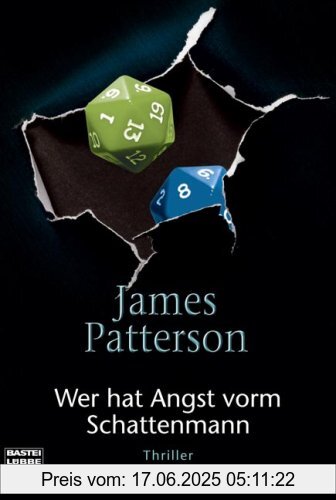 Binding : Taschenbuch, Edition : 1, Label : Bastei Lübbe GmbH & Co.KG (Bastei Stars), Publisher : Bastei Lübbe GmbH & Co.KG (Bastei Stars), medium : Taschenbuch, numberOfPages : 400, publicationDate : 2008-07-15, authors : James Patterson, translators : Edda Petri, languages : german, ISBN : 3404772768