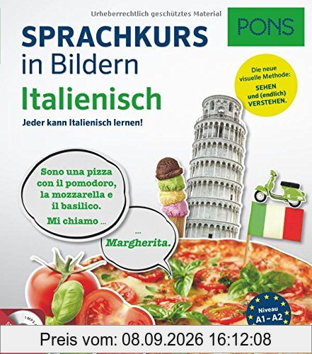 PONS Sprachkurs in Bildern Italienisch: Jeder kann Italienisch lernen - mit dem visuellen PONS-Prinzip!