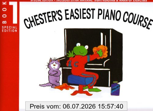 Barratt Carol Chester'S Easiest Piano Course Book 1 (Special Edition) Pf