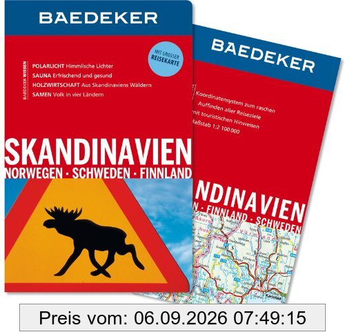 Baedeker Reiseführer Skandinavien, Norwegen, Schweden, Finnland