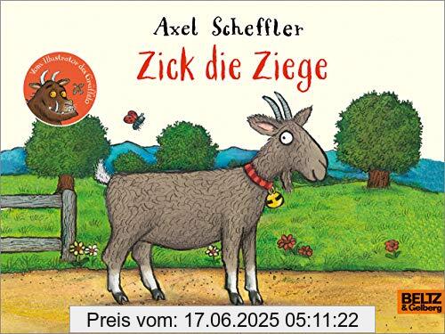 Binding : Pappbilderbuch, Edition : Neuausgabe mit neuem Einband, Label : Beltz & Gelberg, Publisher : Beltz & Gelberg, medium : Sonstige Einbände, numberOfPages : 12, publicationDate : 2021-03-10, releaseDate : 2021-03-10, authors : Axel Scheffler, translators : Franz Hohler, ISBN : 3407758456