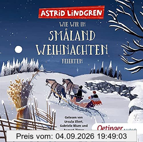 Wie wir in Småland Weihnachten feierten: CD Standard Audio Format, Lesung