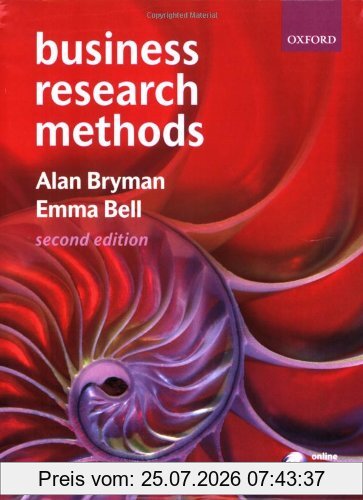 Alan Bryman Business Research Methods