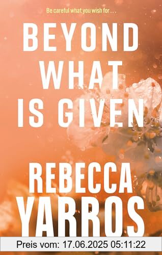 Binding : Taschenbuch, Edition : 1, Label : Piatkus, Publisher : Piatkus, medium : Taschenbuch, numberOfPages : 400, publicationDate : 2024-06-11, releaseDate : 2024-06-11, authors : Rebecca Yarros, ISBN : 0349442495