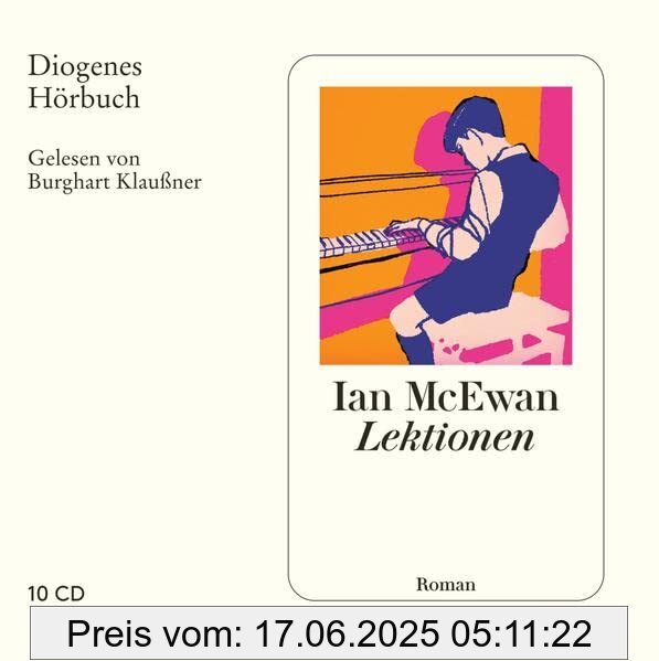 Binding : Audio CD, Edition : 1, Label : Diogenes, Publisher : Diogenes, Format : Ungekürzte Ausgabe, medium : Audio CD, publicationDate : 2022-10-26, releaseDate : 2022-10-26, runningTime : 86220 seconds, authors : Ian McEwan, translators : Bernhard Robben, narrators : Walter Kreye, ISBN : 3257804458